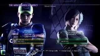Resident Evil 6 The mercenaries NO MERCY PS4 2688K Steel Beast Piers & Ada FULL COMBO DUO