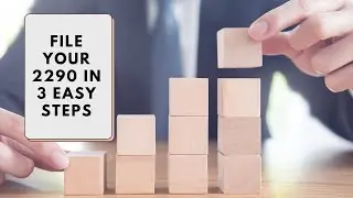 File Your 2290 in 3 Easy Steps || Form 2290 || Truck Tax  || E-file 2290E-file 2290