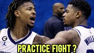 Ja Morant Practice Argument Shocks NBA Fans | Grizzlies Locker Room Tension