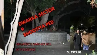Dwarka sector 9 Haunted tree | paranormal activity | Horror |@shuaib011  #vlog 
