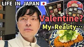 Lonely Japanese Salaryman's Solo Valentine : Routine of a Professional Single |Amazing Japanese food