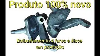 Mangas de eixo deslocado embuchamento tambor 5 furos RT Dominus