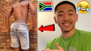 Umlando Dance Challenge is CRAZY! 😂🇿🇦 AMERICAN REACTION! (Compilation) South African Amapiano