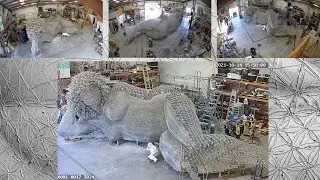 Marco Cochrane Sculpture Studio - LIVE ART
