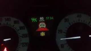 Lancia Thesis radar cruise control ACC RCC dash icons
