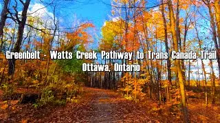 Fall ride -  Robertson Rd. to Watts Creek Pathway, Bells Corners, Ontario, October 2023