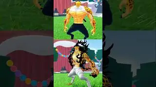 Leopard V1 & V2 Transformation & Rokugun Attack! Fruit Battleground #roblox #onepiece #roblucci
