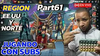 JUGANDO FREE FIRE EN VIVO EN REGION EEUU CON SEGUIDORES