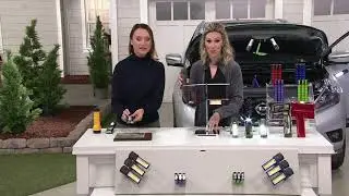 SECUREBRITE Set of 3 Multi-Function Flashlights w/ Magnetic Base on QVC