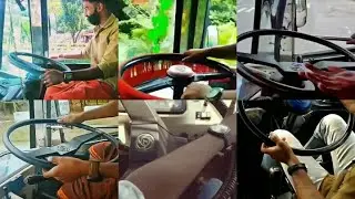 MASS BUS DRIVING STATUS FOR BUS LOVERS AND BUS DRIVERS.