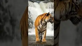 tiger ai animal video #ai #cartoon #aianimals