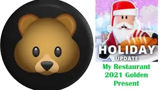 Roblox My Restaurant. Opening the Golden Gift 2021 Holiday Update
