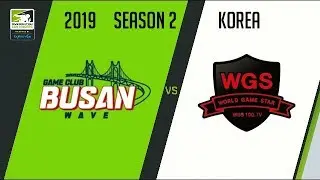 GC Busan WAVE vs World Game Star (Part 1) | OWC 2019 Season 2: Korea