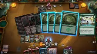 Magic Arena - Sifter Wurm Ramp vs. Mono-Black