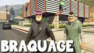 Braquage sur GTA 5 Online avec Marcus #1