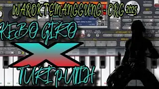 TUTORIAL NOT MELODI KEBO GIRO X TURI PUTIH DARI KUNCI (D) VERSI WAROK TEMANGGUNGAN - ORG 2025