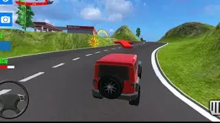 Jeep Mountain Beach Race Game - #shorts