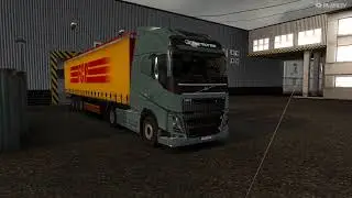 ETS2 Brussels to Liege Volvo FH16 500 G29 Steering wheel+shifter and clutch