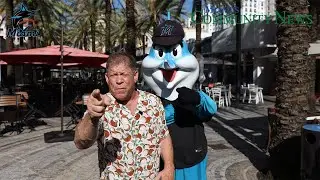 Billy the Marlin and Grant Miller Community News enjoy locally owned Businesses in Miami!