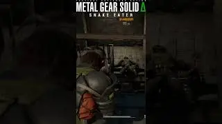 Metal Gear Solid Delta But It's Not Stealthy |Snake in Full Action #gaming #metalgearsolid3 #shorts