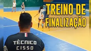 Treino de Finalização no Futsal Feminino 🔥 Gols, Chutes e Intensidade!