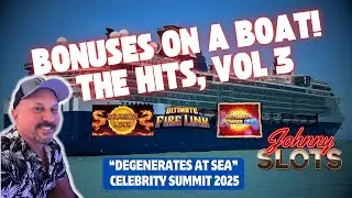 Bonuses on a Boat! The Hits Volume 3! #slotbonuses #slotwins #slots #cruiselife #casino #bigwins