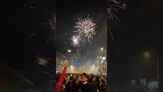 Spectacular New Year Fireworks in Prague | Welcome 2018! #OreyHemanthuu #2018