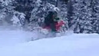 2 moto.com Snowbikes in the powder
