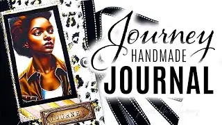Journey, A Planner Community Inspired Handmade Journal Flip Through