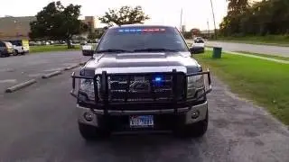 Ford F150 Truck Police Lights (POV)