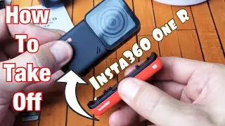 Insta360 One R: How to Attach / Deattach Battery