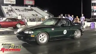 9 second electric car 1/4 mile pass at Royal Purple Raceway