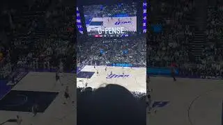 All the excitement of a big basketball fan watching a NBA live game&hellip; great captured moment! Unforget