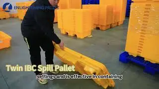 Spill Pallet 2 IBC Drum High Floor