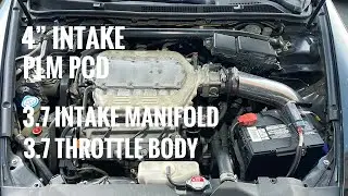 Коллектор TL Type S 3.7, TB 3.7, PCD и впускной патрубок 4 дюйма