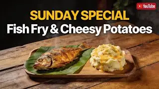 Fish fry with cheese potato 