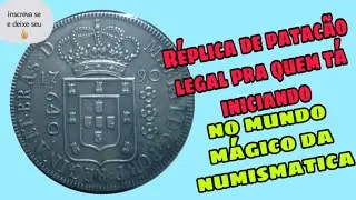Patac&atilde;o 640 Reis do ano 1790 ( R&eacute;plica )