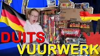 VUURWERK uit DUITSLAND,💥Papa was bij de NETTO supermarkt in DUITSLAND ☠ BOMMEN en GRANATEN 💣#1803