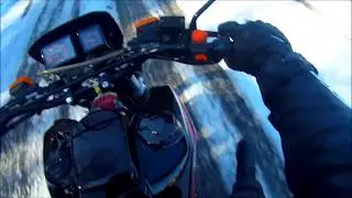On the snow with 