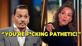 Johnny Depp Kicked Off The View After Heated Exchange With Sunny Hostin