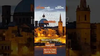 Only 3 Days Until SiGMA Europe! Ready to Connect with MaxWeb in Malta?