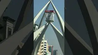Dubai Clock Tower: An iconic blend of history #dubai #shortsfeed #shorts
