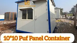 10*10 Puf Panel Container| Office Container| Khetan Industries