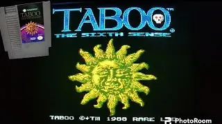 Taboo The Sixth Sense for NES Gameplay (Weird NES Game)