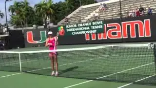 Match point Junior Orange Bowl G12s final