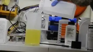 Mixing chemicals for black and white development