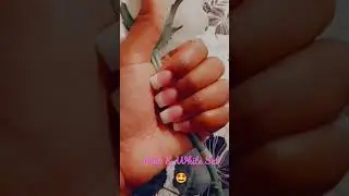 Nails On Fleek !! Pink & White Set  🔥🔥🤩