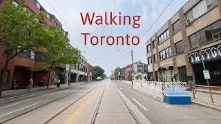Walking to Dufferin Mall in Toronto&rsquo;s West End in Poor Air Quality 6/6/2025
