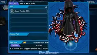 KINGDOM HEARTS UNION X: SN - KH III XION TRAITS