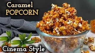 Caramel Popcorn Recipe &hearts;️ #viralvideo #popcorn #caramel #recipe #kitchen #food #cinematic #ytstudio 